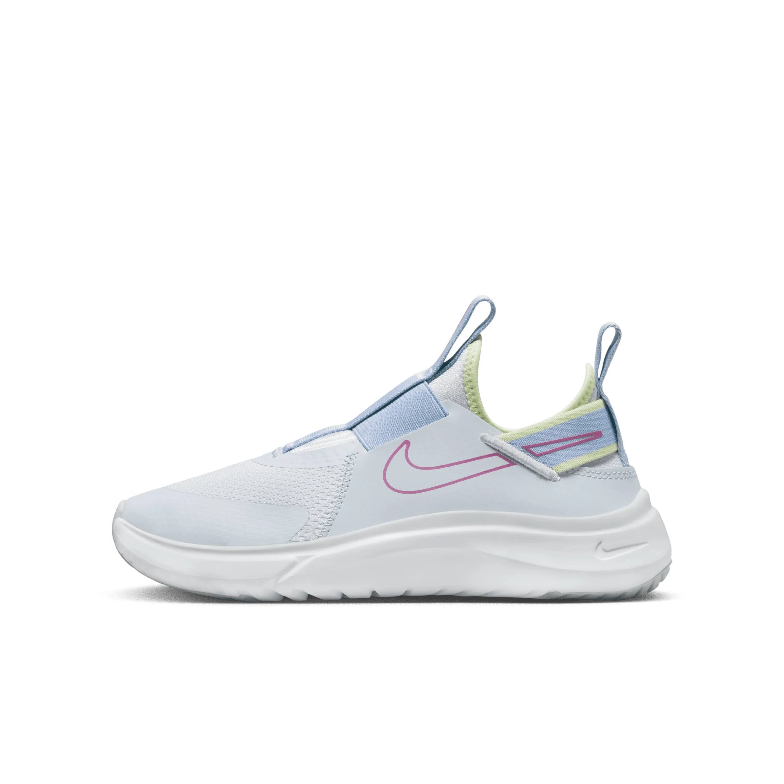 Nike Kids Preschool Flex Plus Running Shoes Boys Grey Fuchsia