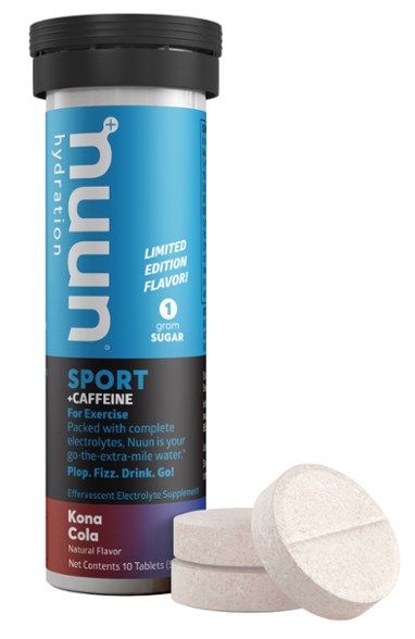 Nuun Hydration Sport +Caffeine Tablets