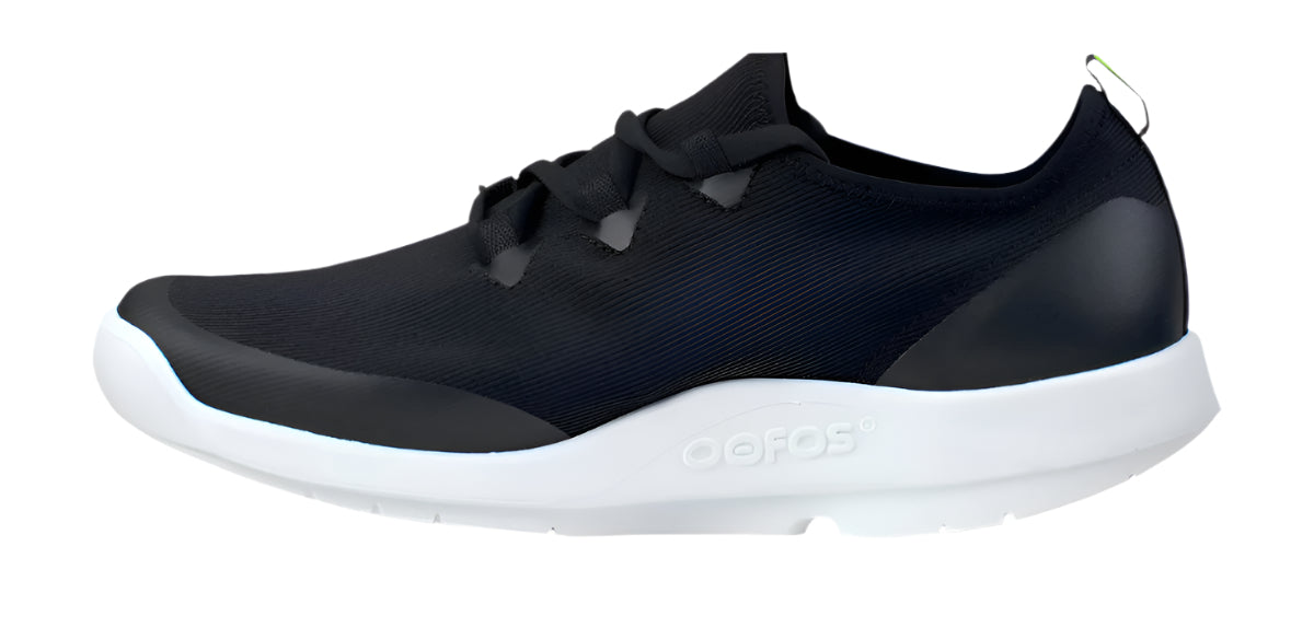 Oofos OOmg Sport LS Low Shoes Sneakers Athletic Active Navy Mutare‎ Size 9.5 Men OOFOS OOmg Sport LS Men Sz 14 Shoe Blue White | Mercari main image 3