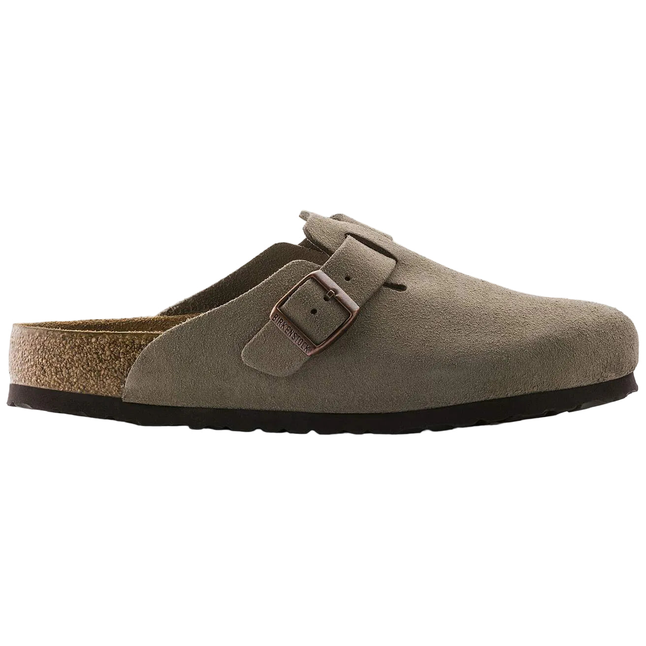 Birkenstock Boston Soft Footbed Suede Leather Clog