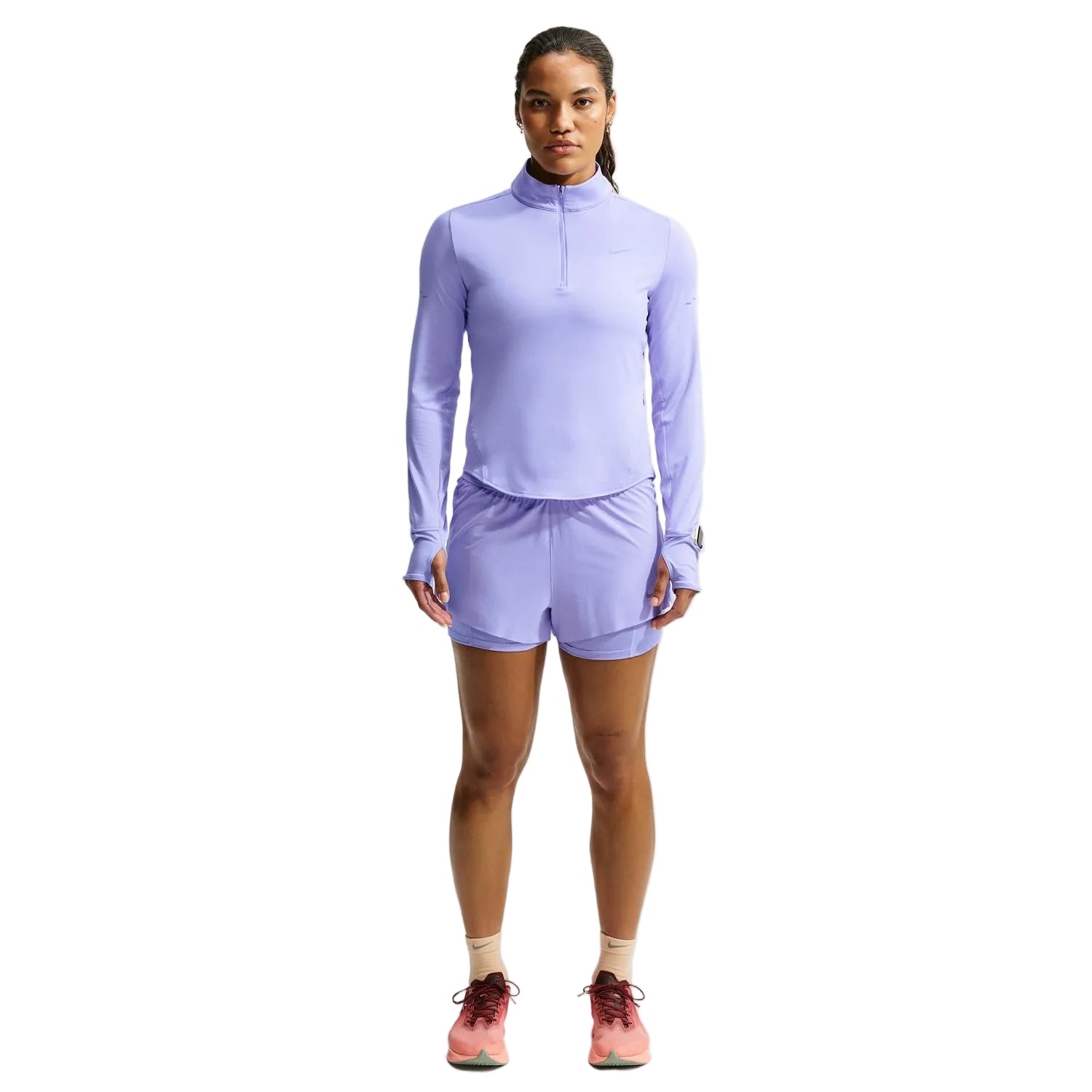 Women's Nike Dri-FIT UV 1/4-Zip Running Top