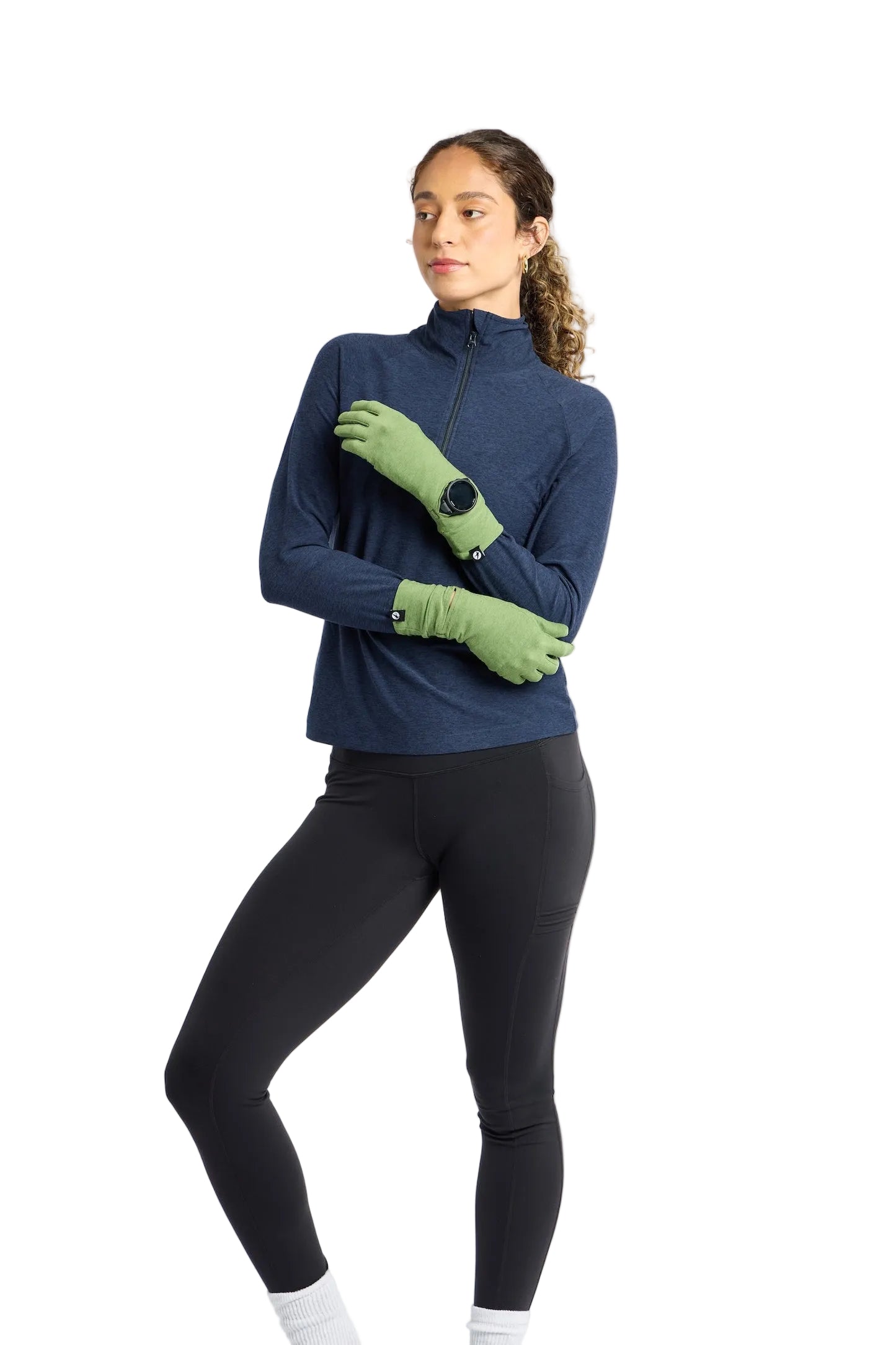 Oiselle Lux Watch Window Gloves
