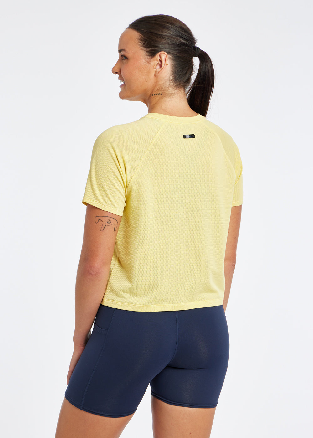 Oiselle Flyout Boxy Short Sleeve