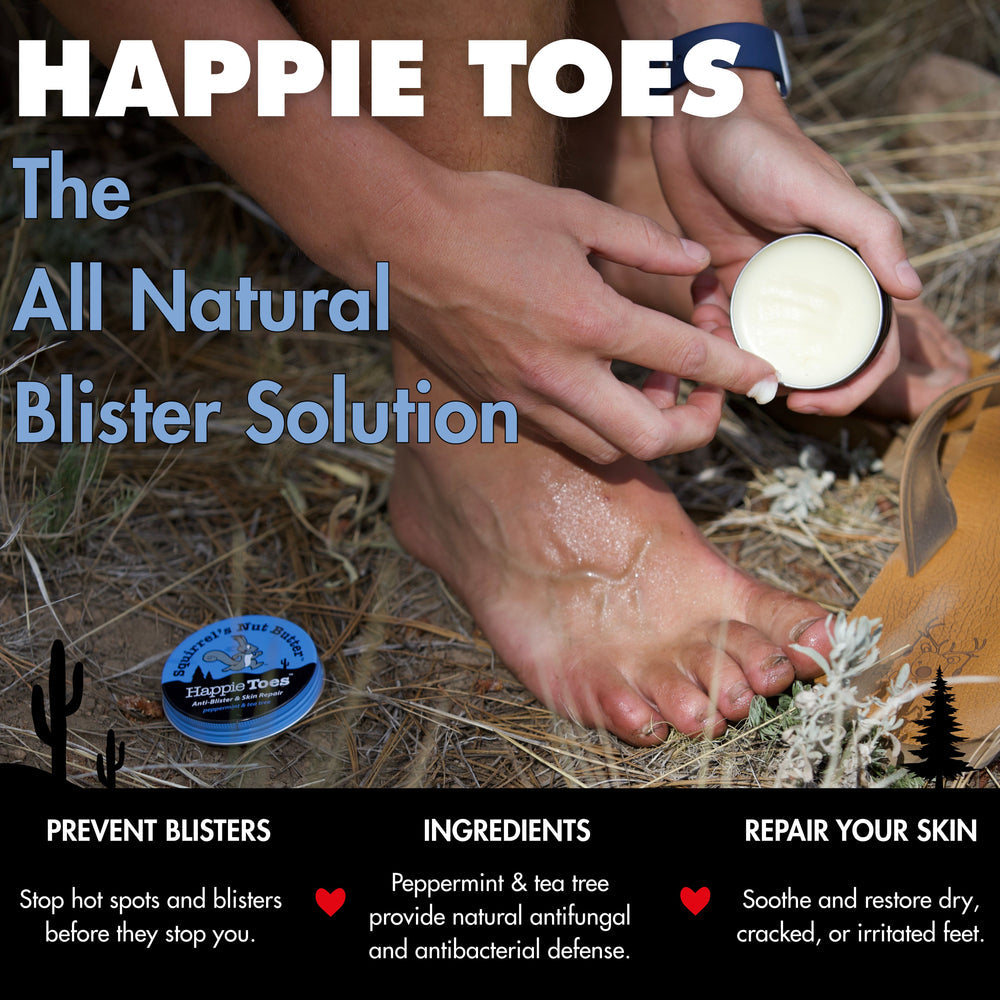 Squirrel's Nut Butter Anti-Chafe & Skin Repair | Happie Toes