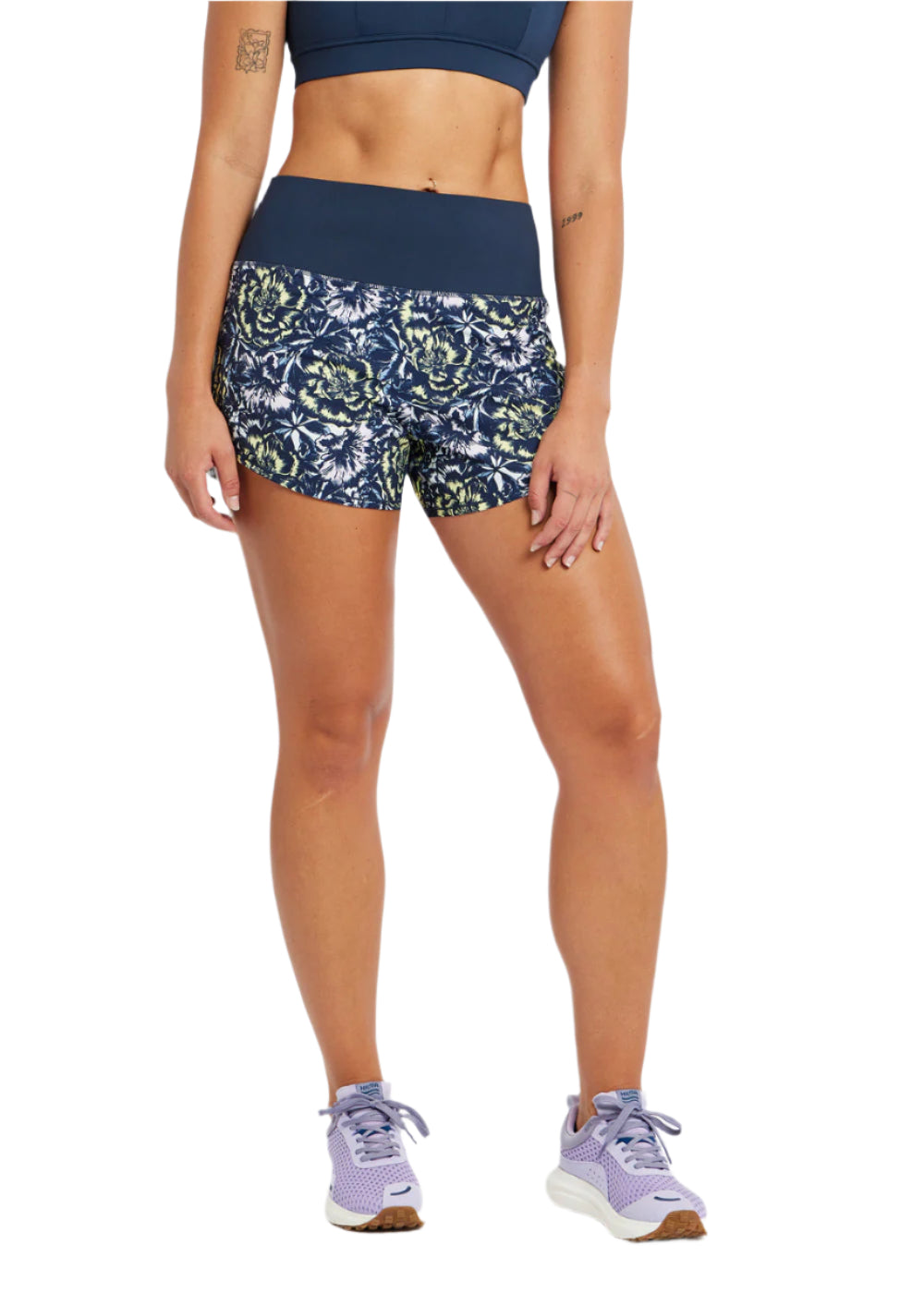 Oiselle High Rise Roga Shorts