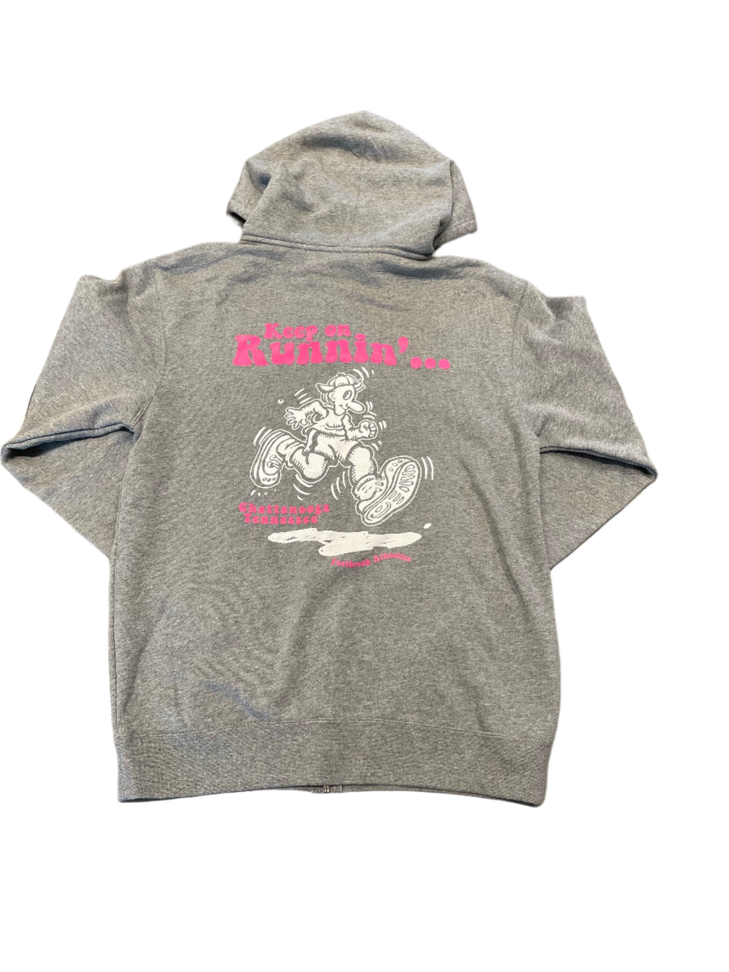 Fast Break | Keep On Runnin' | Zip-Up Hoodie | 2024