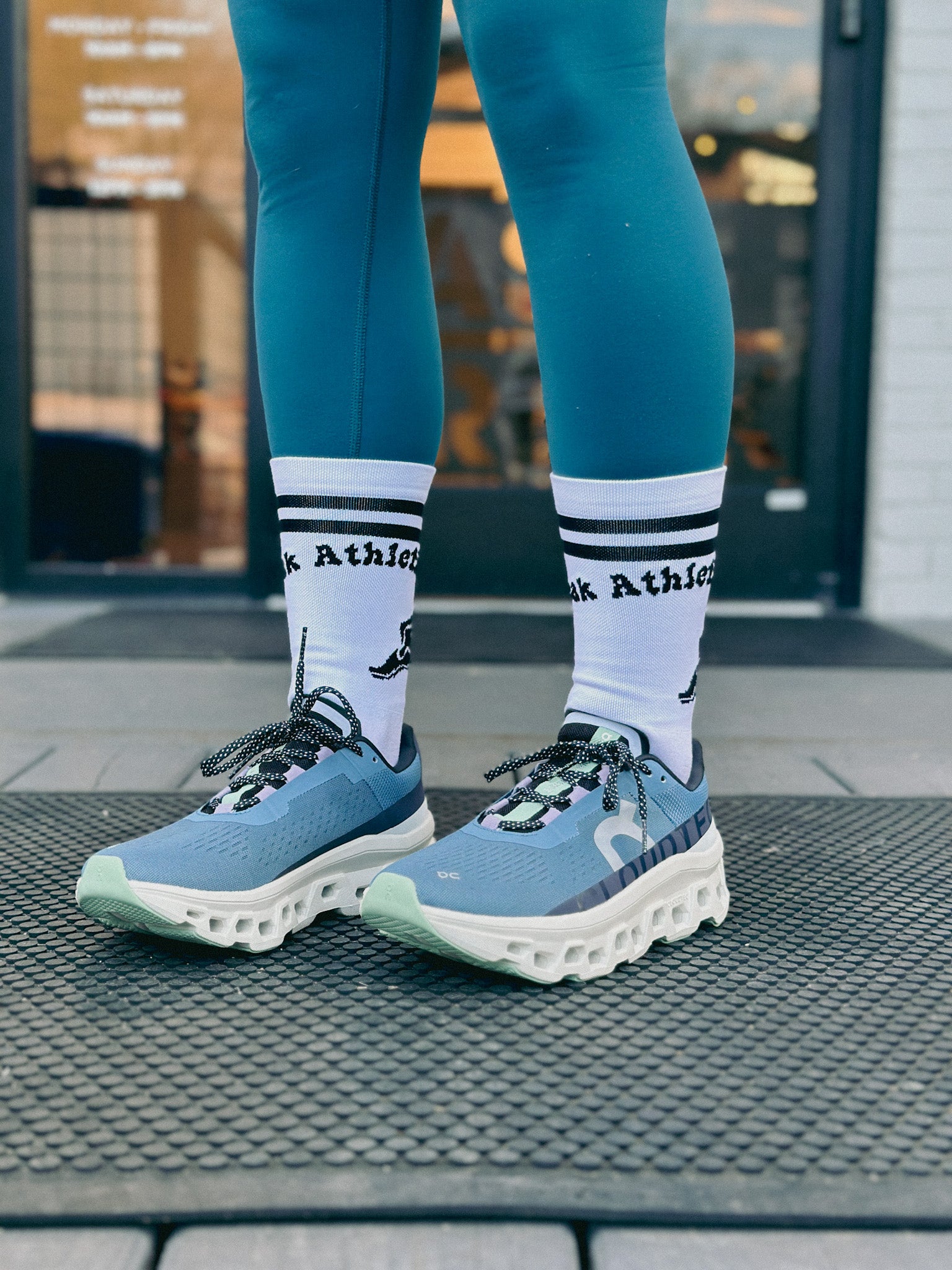 Fast Break Athletics Handup Footdown Crew Socks