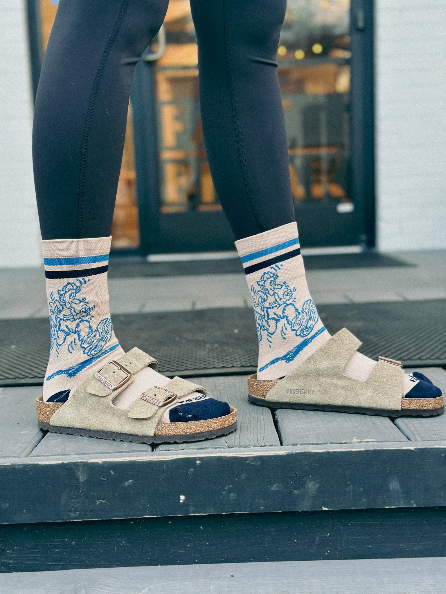 Fast Break Athletics Handup Footdown Crew Socks