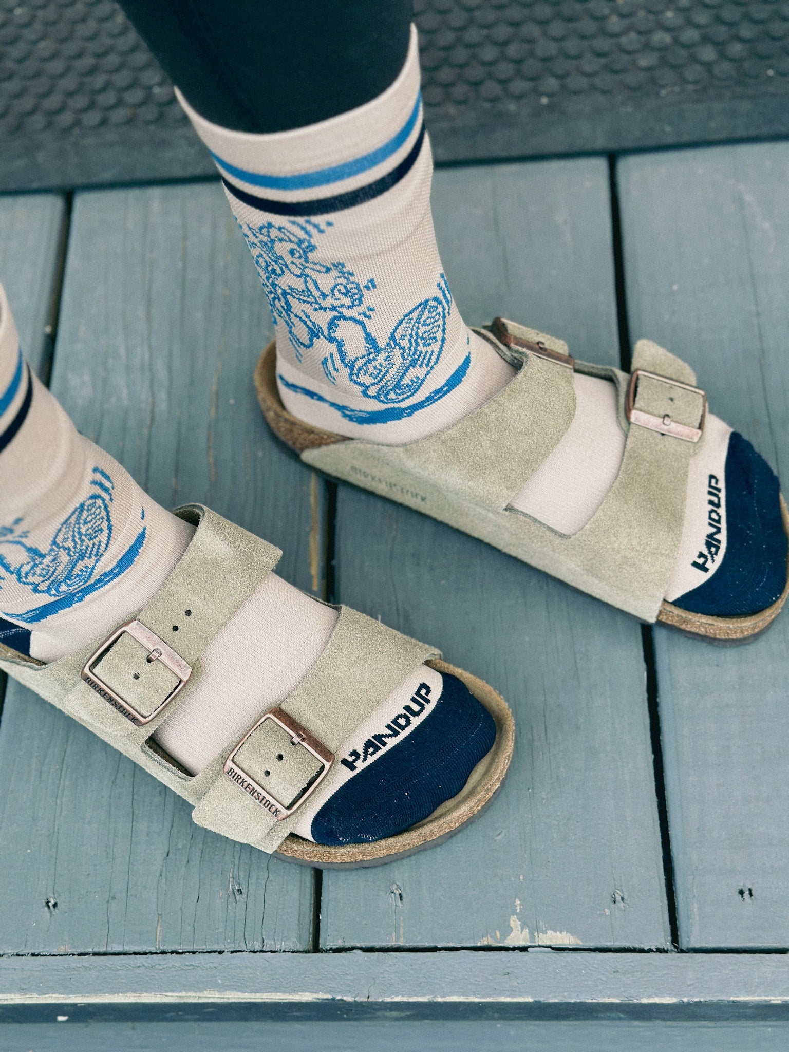 Fast Break Athletics Handup Footdown Crew Socks