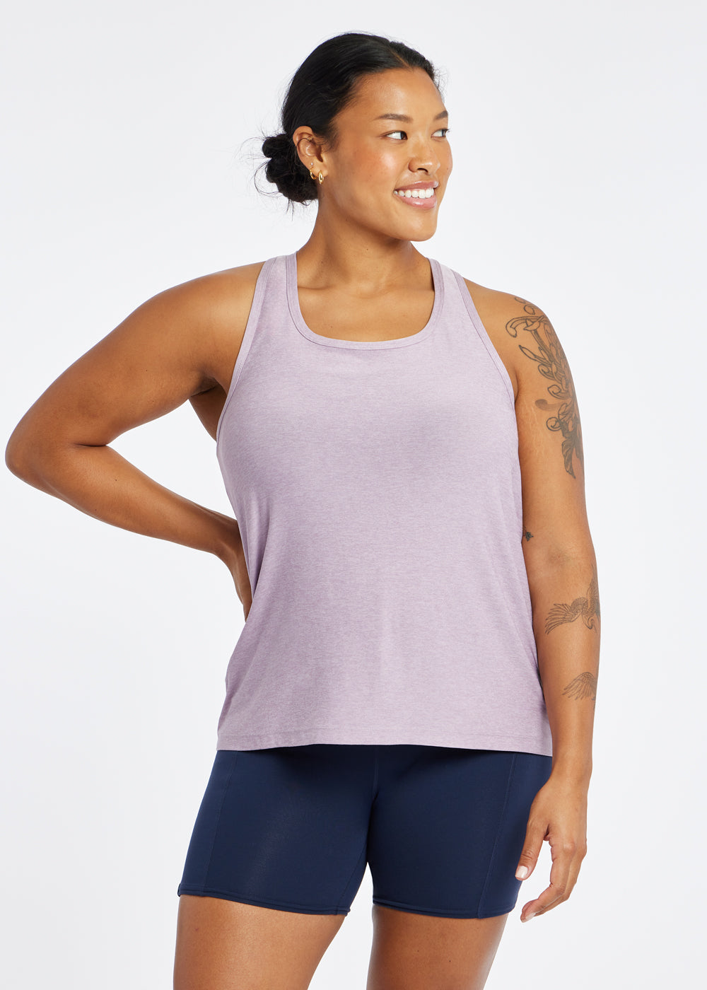 Oiselle Light Lux Boxy Tank