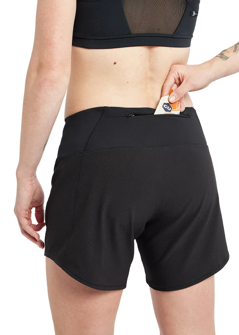 Oiselle Long Roga Shorts
