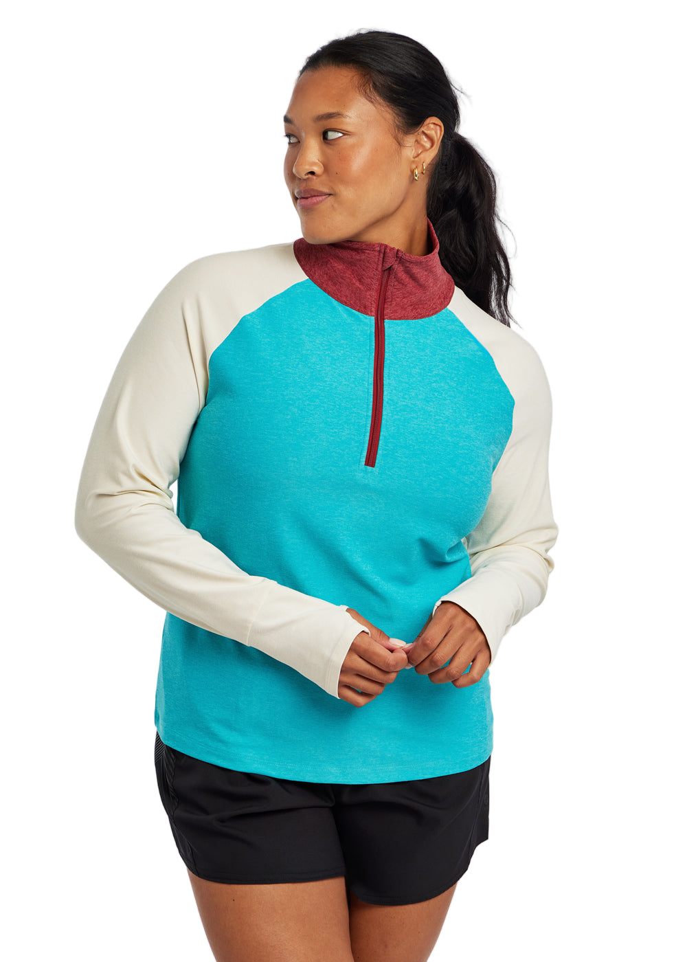 Oiselle Lux Half Zip