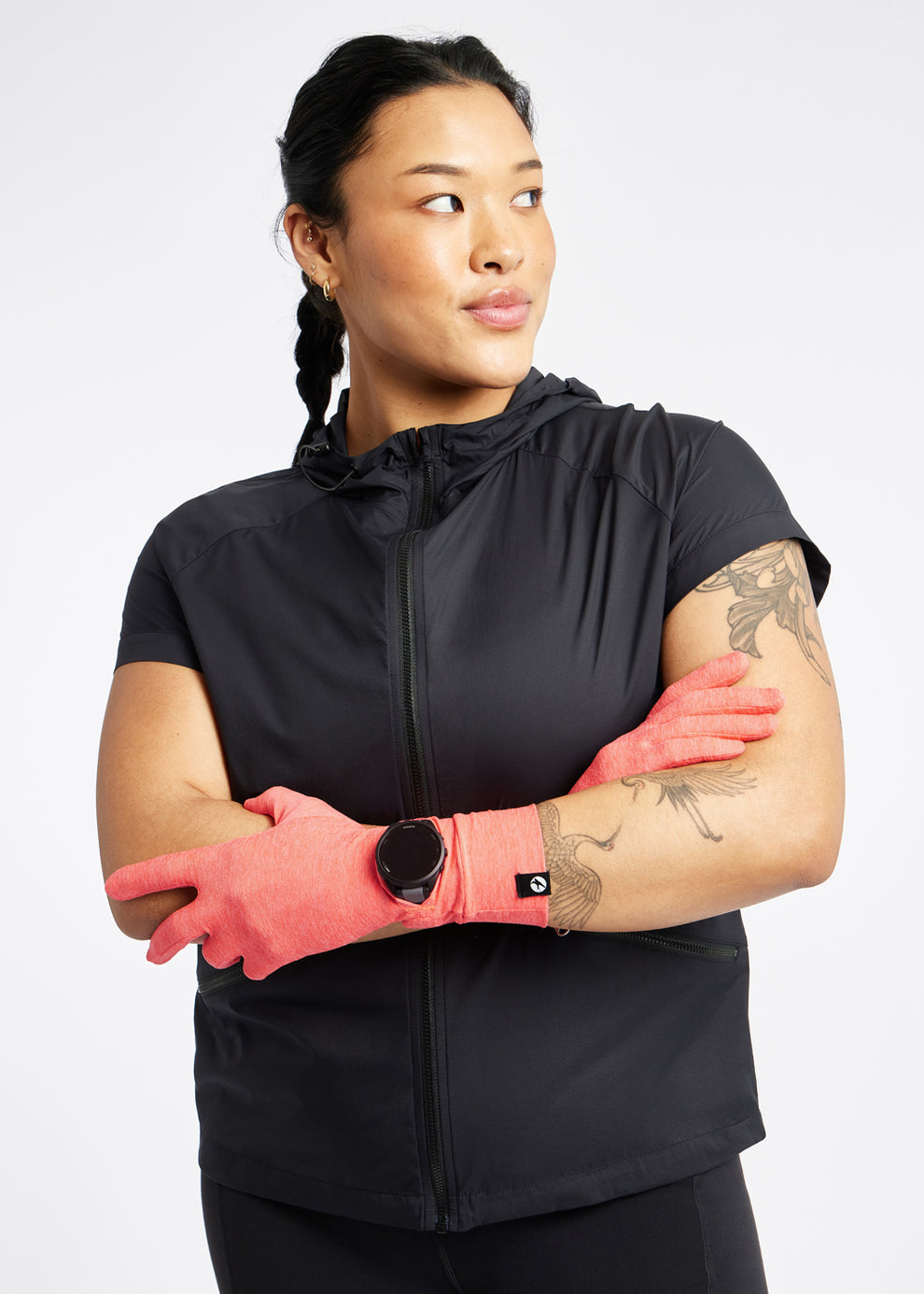 Oiselle Lux Watch Window Gloves