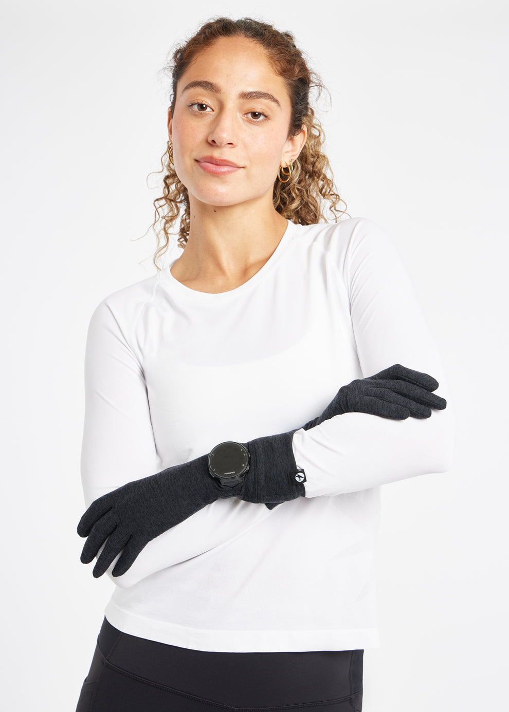 Oiselle Lux Watch Window Gloves