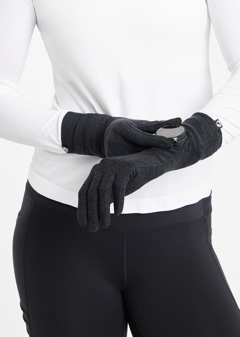 Oiselle Lux Watch Window Gloves