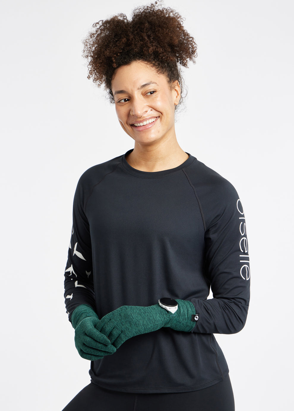 Oiselle Lux Watch Window Gloves