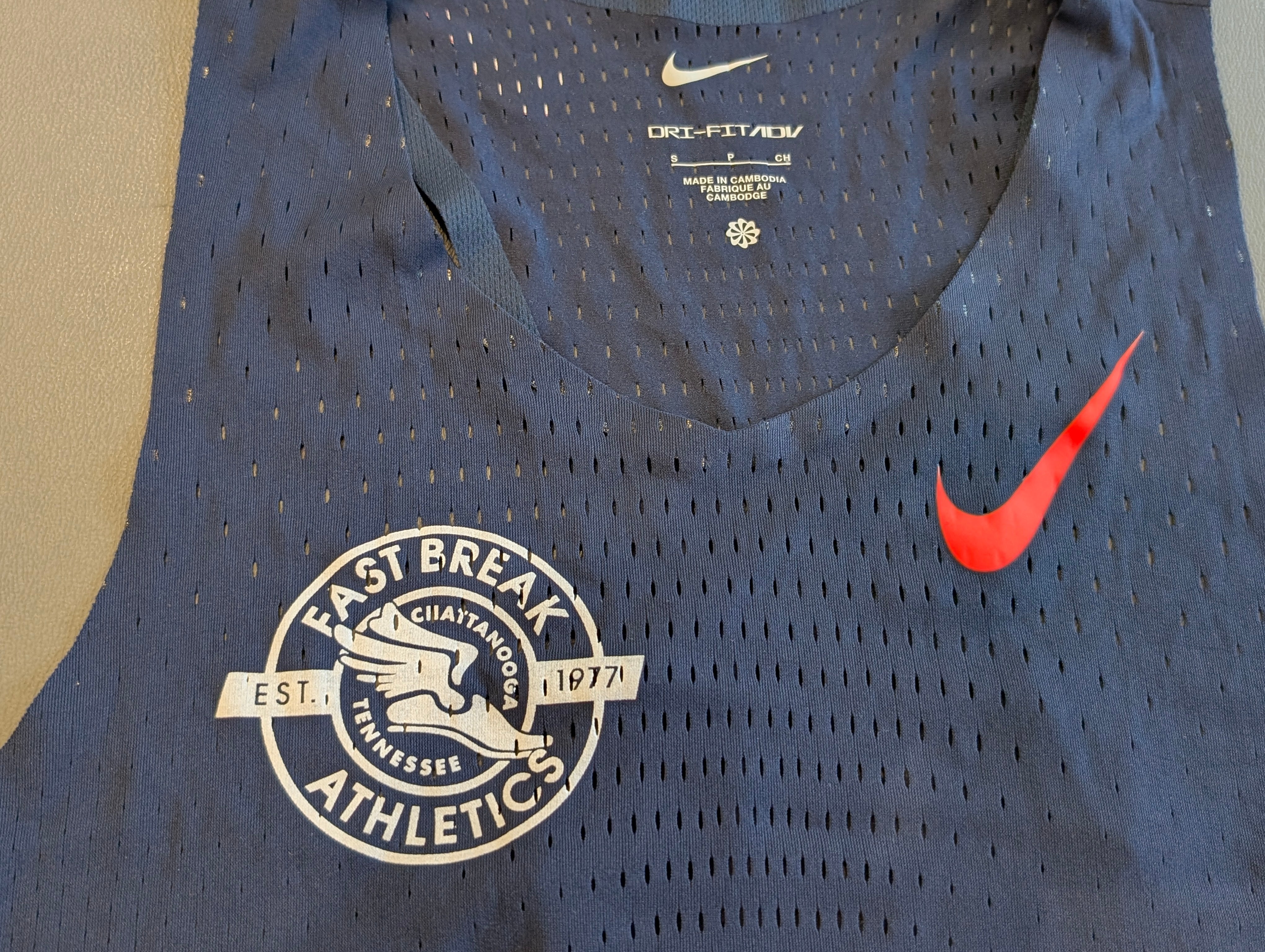 Men's Nike AeroSwift Dri-FIT ADV Racing Singlet x Fast Break Branded