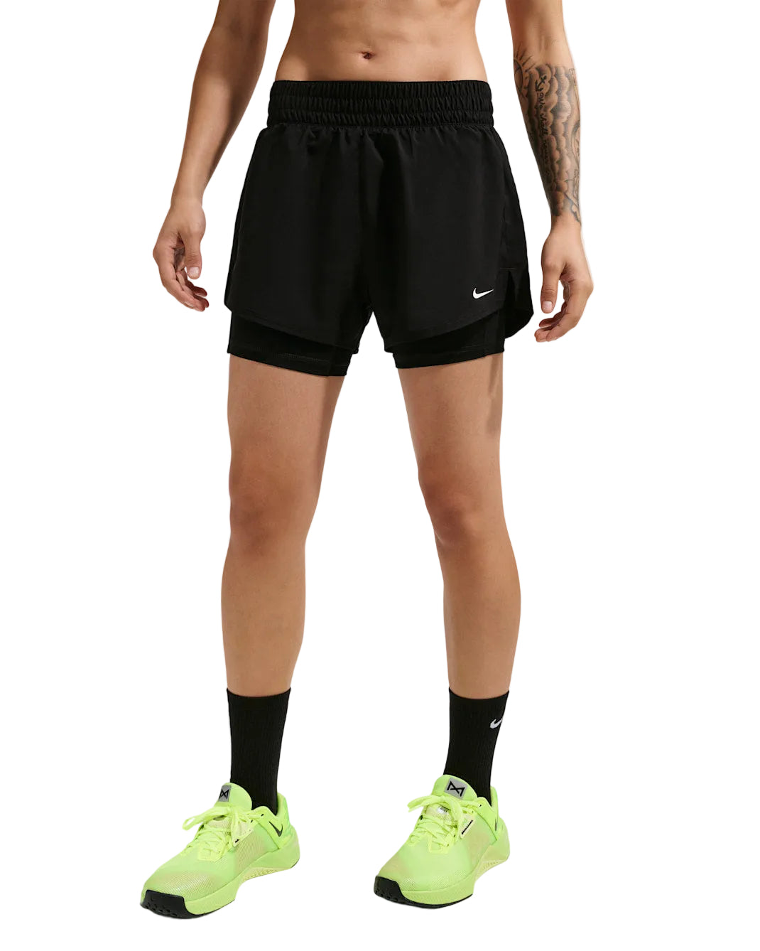 Women's Nike One Dri-FIT High-Waisted 3" 2-in-1 Shorts
