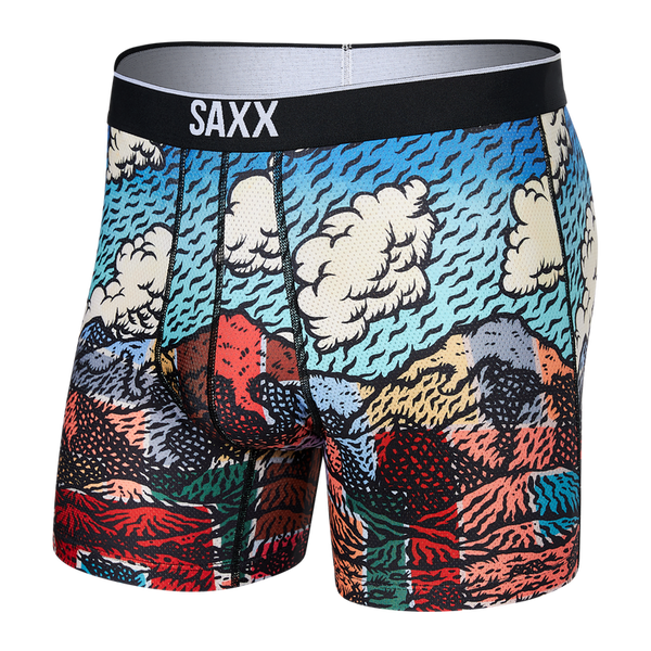 SAXX Men's Underwear - Volt Breathable Mesh Boxer Brief with Built-in Pouch  Support - Underwear for Men, Fall