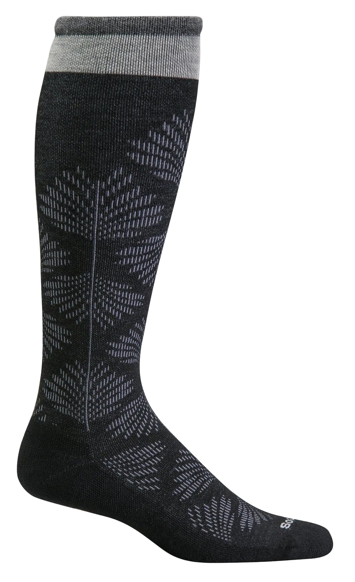 Women's Sockwell Full Floral | Moderate Graduated Compression Socks | Wide Calf Fit