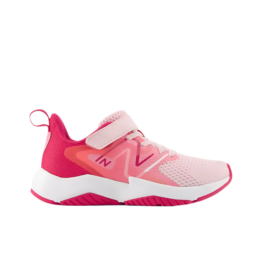 Kids' New Balance Rave Run v2 Bungee Lace with Top Strap