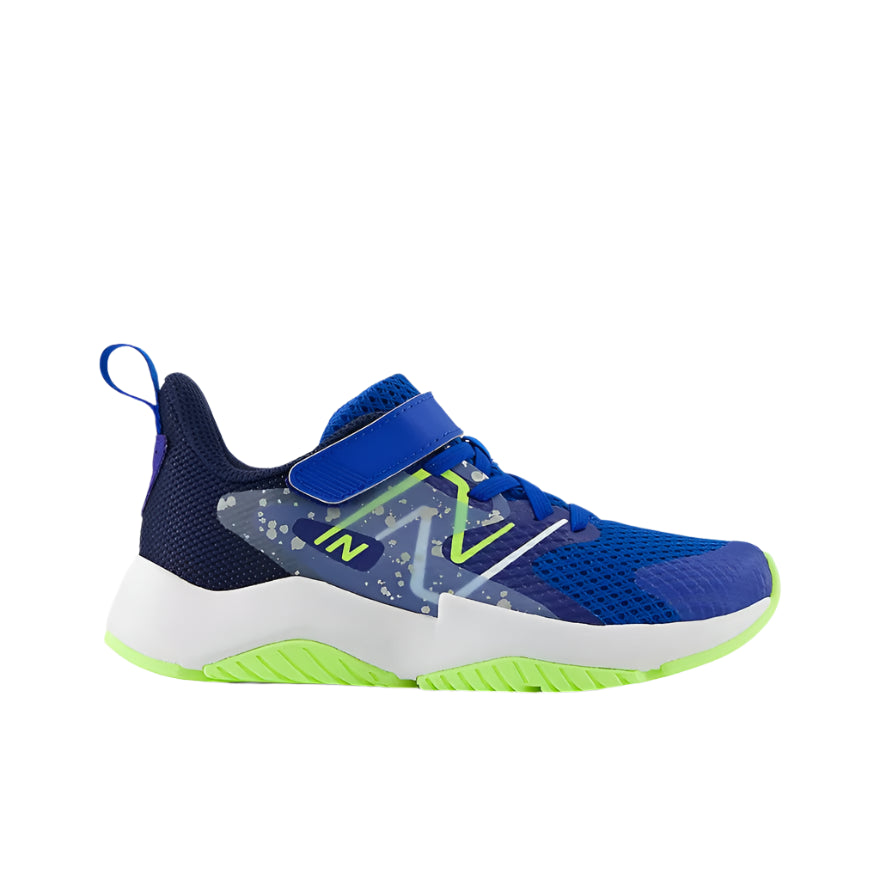 Kids' New Balance Rave Run v2 Bungee Lace with Top Strap