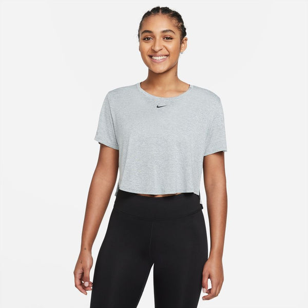 Women's Nike Dri-FIT One  Standard Fit Short-Sleeve Cropped Top
