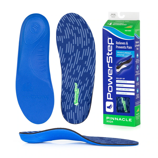 PowerStep Pinnacle - High Arch Supporting Insoles