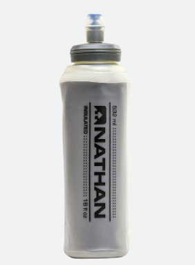 Nathan Insulated Soft Flask w/Bite Top  18oz.